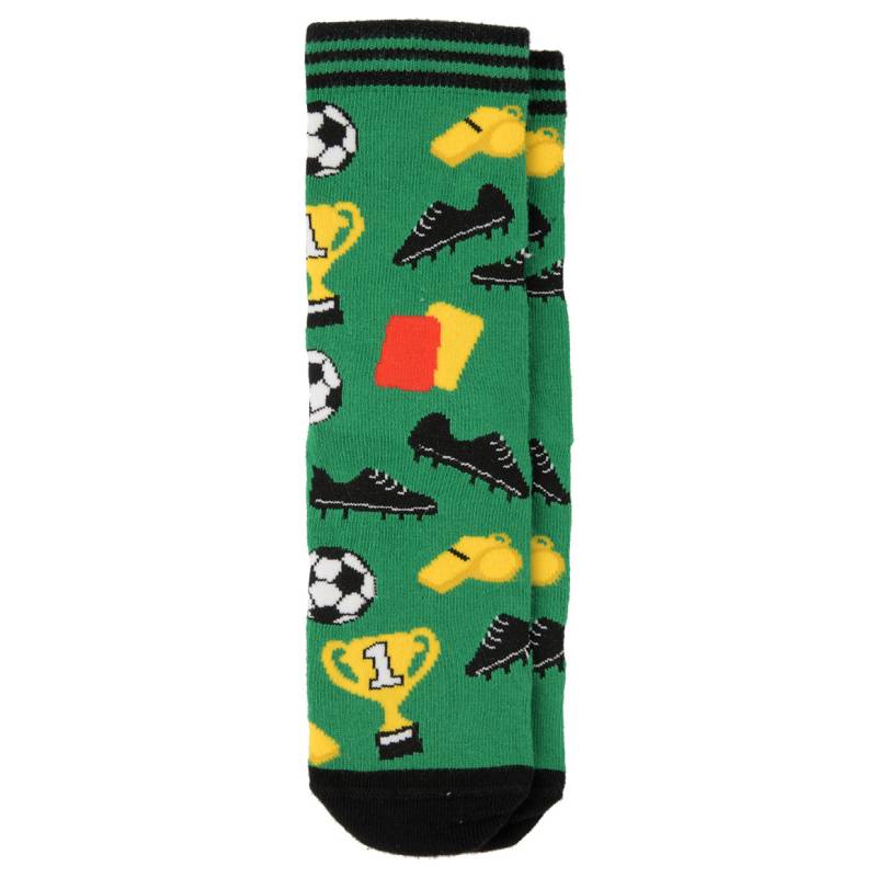 1 Paar Jungen Socken mit Fußball-Motiven von Topolino