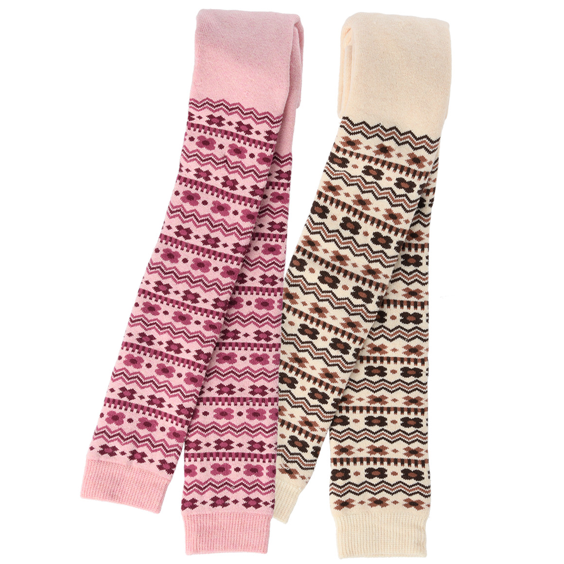2 Baby Frottee-Leggings mit Bio-Baumwolle von Topolino