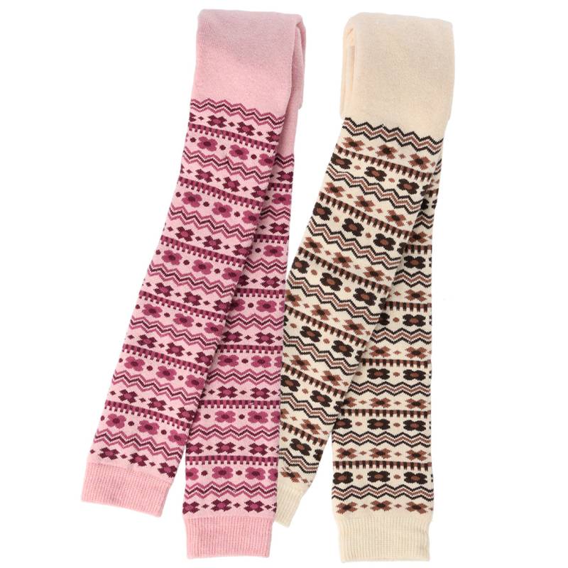 2 Baby Frottee-Leggings mit Bio-Baumwolle von Topolino