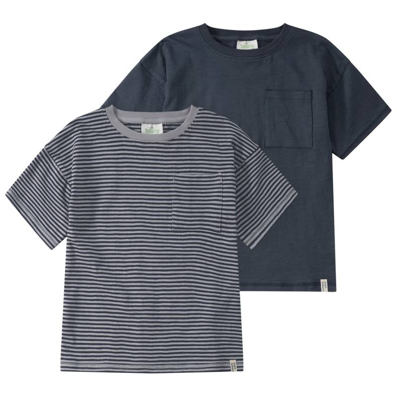 2 Jungen T-Shirts mit Brusttasche 2 Jungen T-Shirts mit Brusttasche von Topolino
