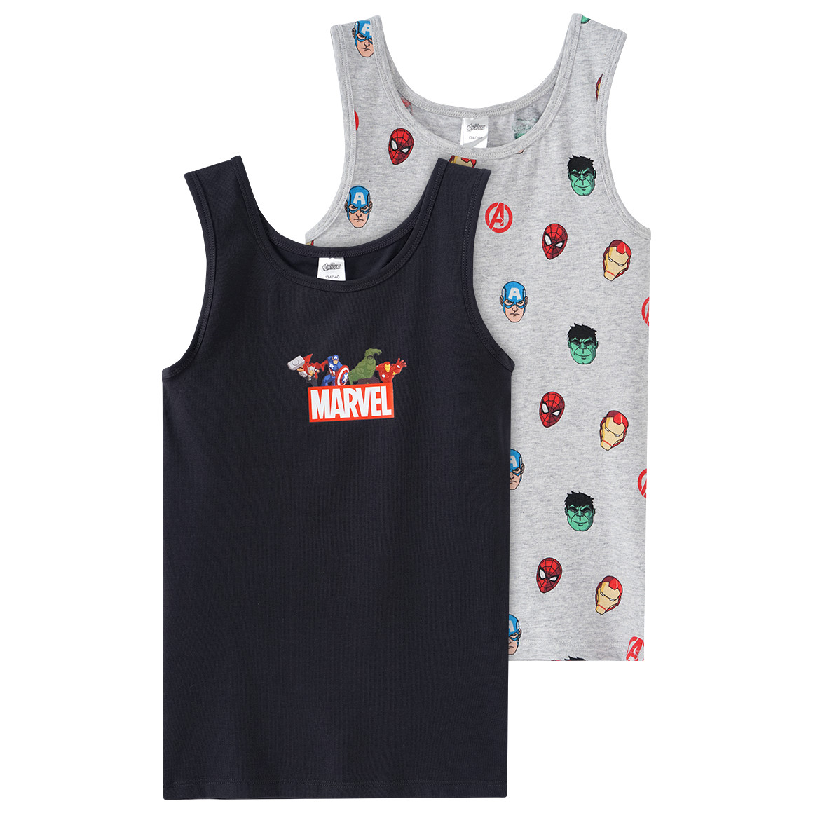 2 MARVEL Avengers Unterhemden mit Prints 2 MARVEL Avengers Unterhemden mit Prints von Topolino