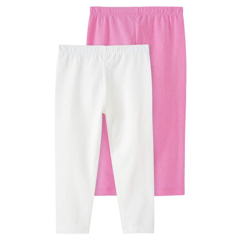 2 Mädchen Capri-Leggings im Basic-Look 2 Mädchen Capri-Leggings im Basic-Look von Topolino