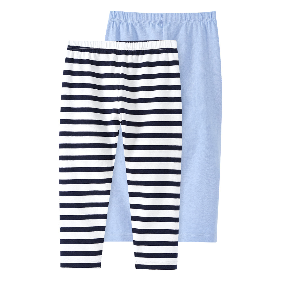 2 Mädchen Capri-Leggings im Basic-Look 2 Mädchen Capri-Leggings im Basic-Look von Topolino