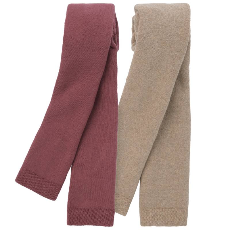 2 Mädchen Frottee-Leggings mit Bio-Baumwolle 2 Mädchen Frottee-Leggings mit Bio-Baumwolle von Topolino