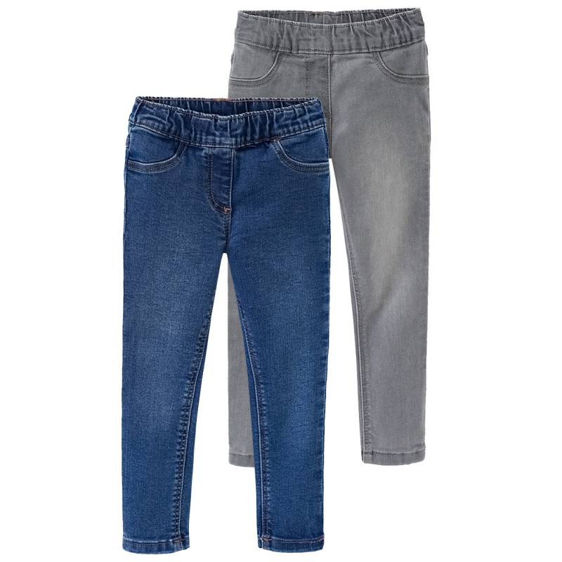 2 Mädchen Jeggings mit Stretch-Bund von Topolino