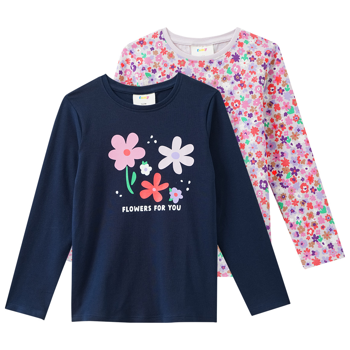 2 Mädchen Langarmshirts im Set 2 Mädchen Langarmshirts im Set von Topolino