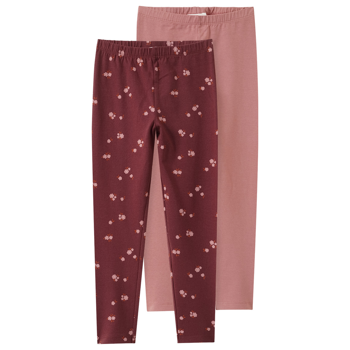 2 Mädchen Leggings mit Blümchen 2 Mädchen Leggings mit Blümchen von Topolino