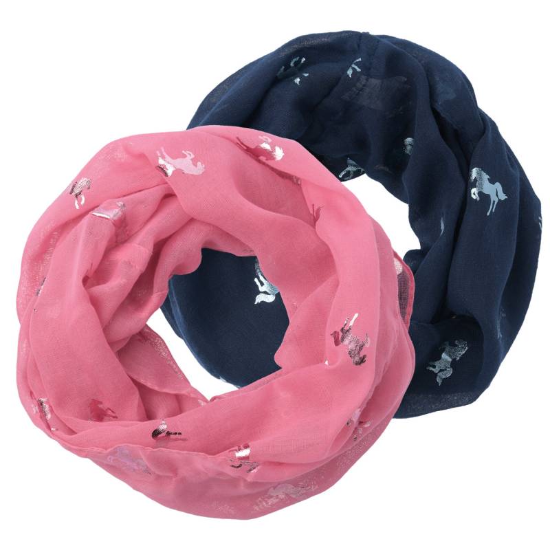 2 Mädchen Rundschals mit Allover-Print 2 Mädchen Rundschals mit Allover-Print von Topolino