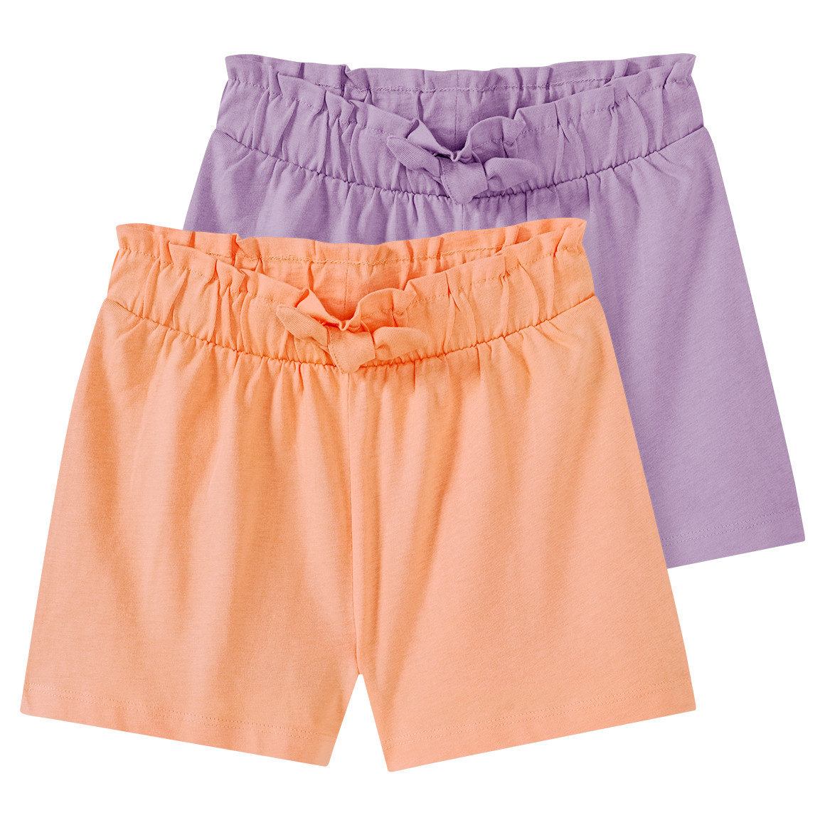 2 Mädchen Shorts mit Zierschleife von Topolino