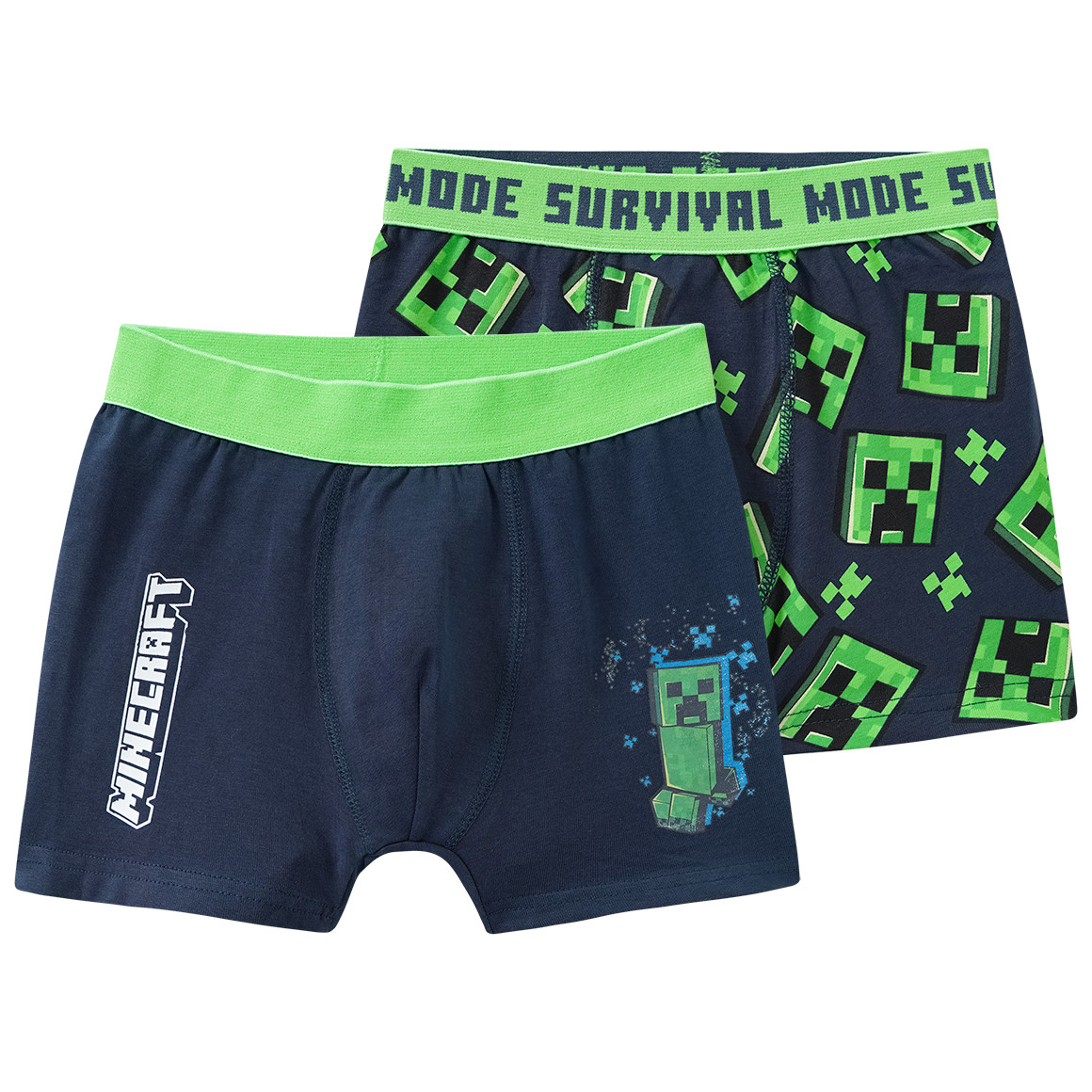 2 Minecraft Boxer im Set 2 Minecraft Boxer im Set von Topolino