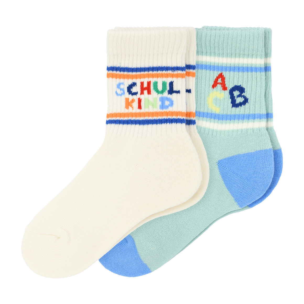 2 Paar Jungen Socken zur Einschulung von Topolino