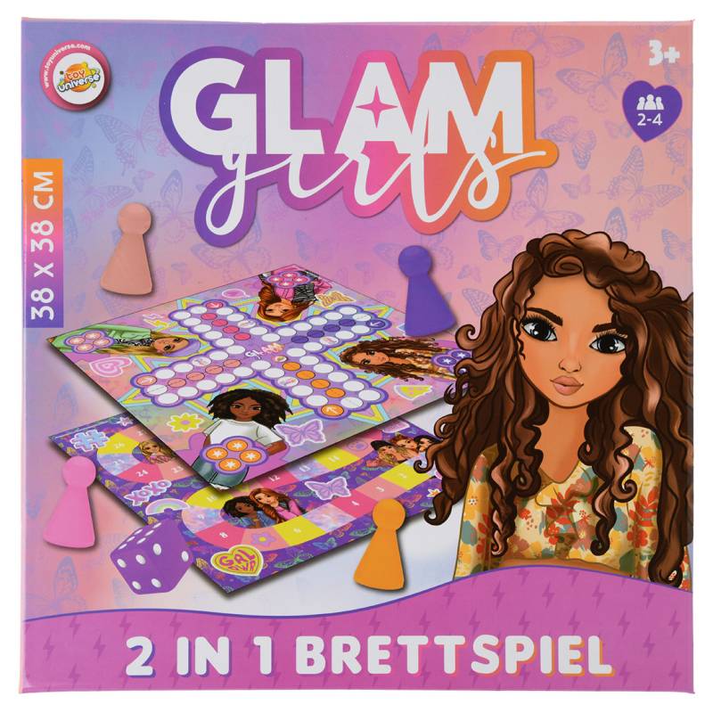 2-in-1-Brettspiel Glam Girls von Topolino