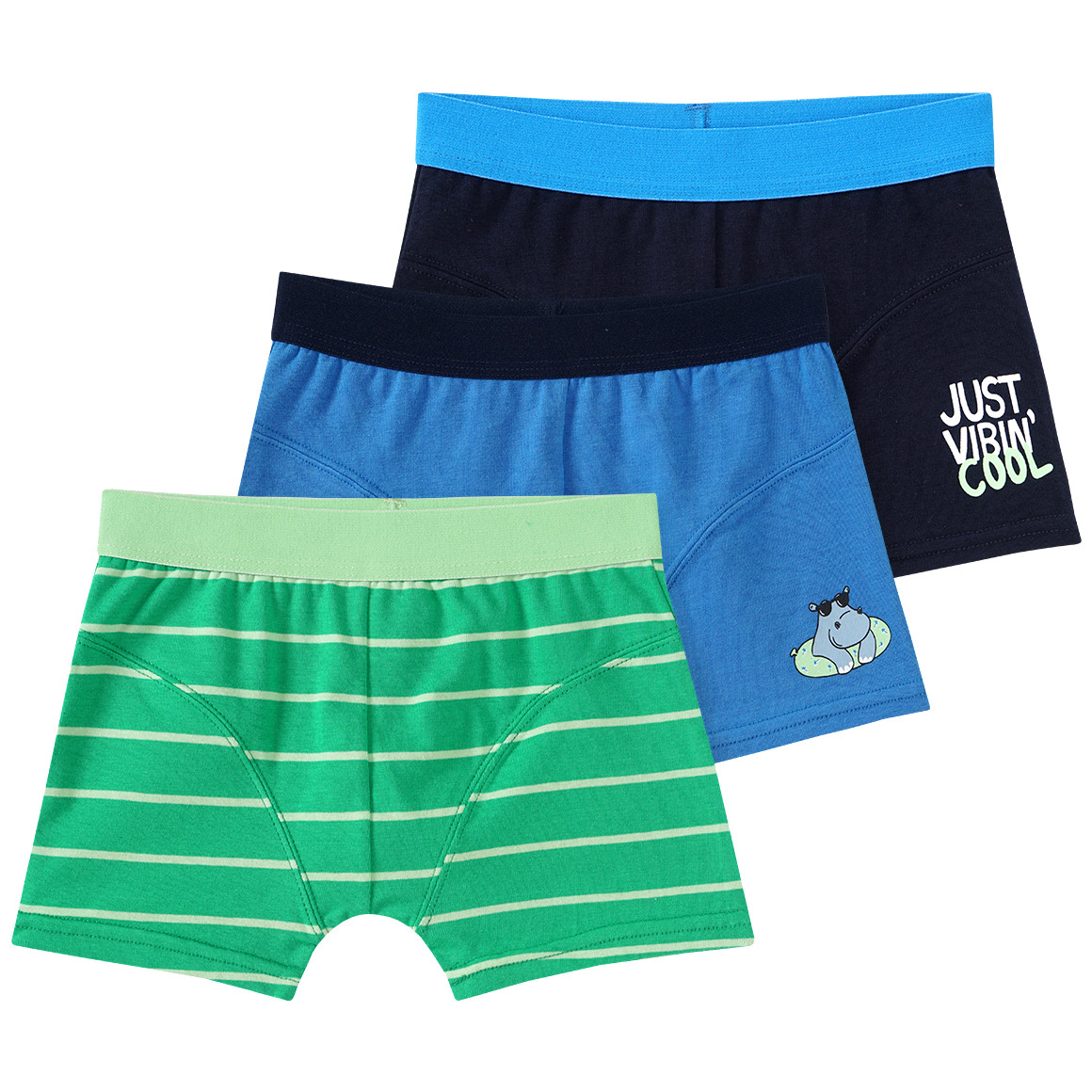 3 Jungen Boxer in verschiedenen Dessins 3 Jungen Boxer in verschiedenen Dessins von Topolino