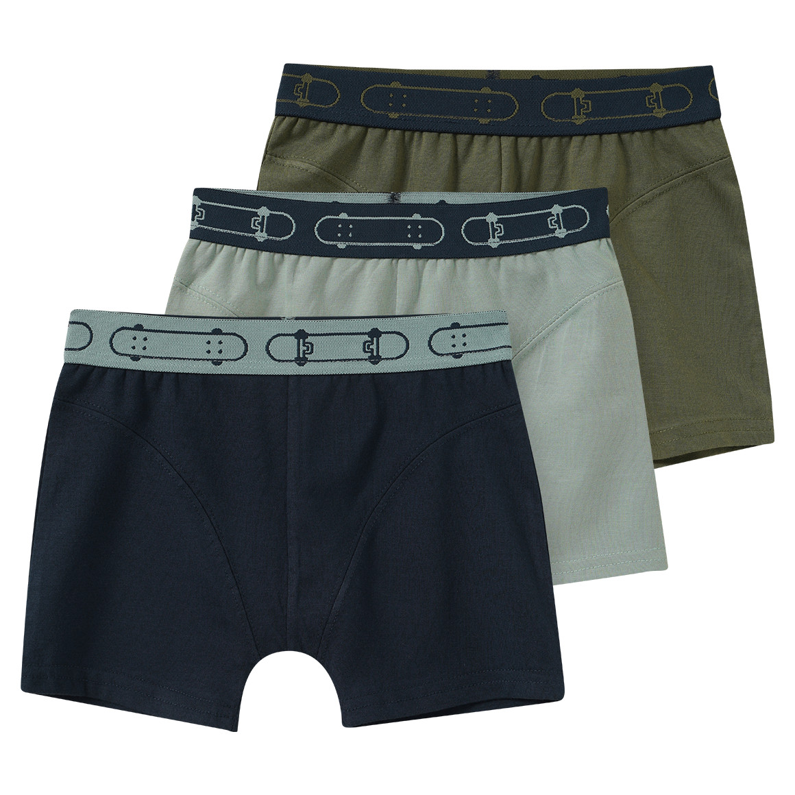 3 Jungen Boxer in verschiedenen Farben von Topolino