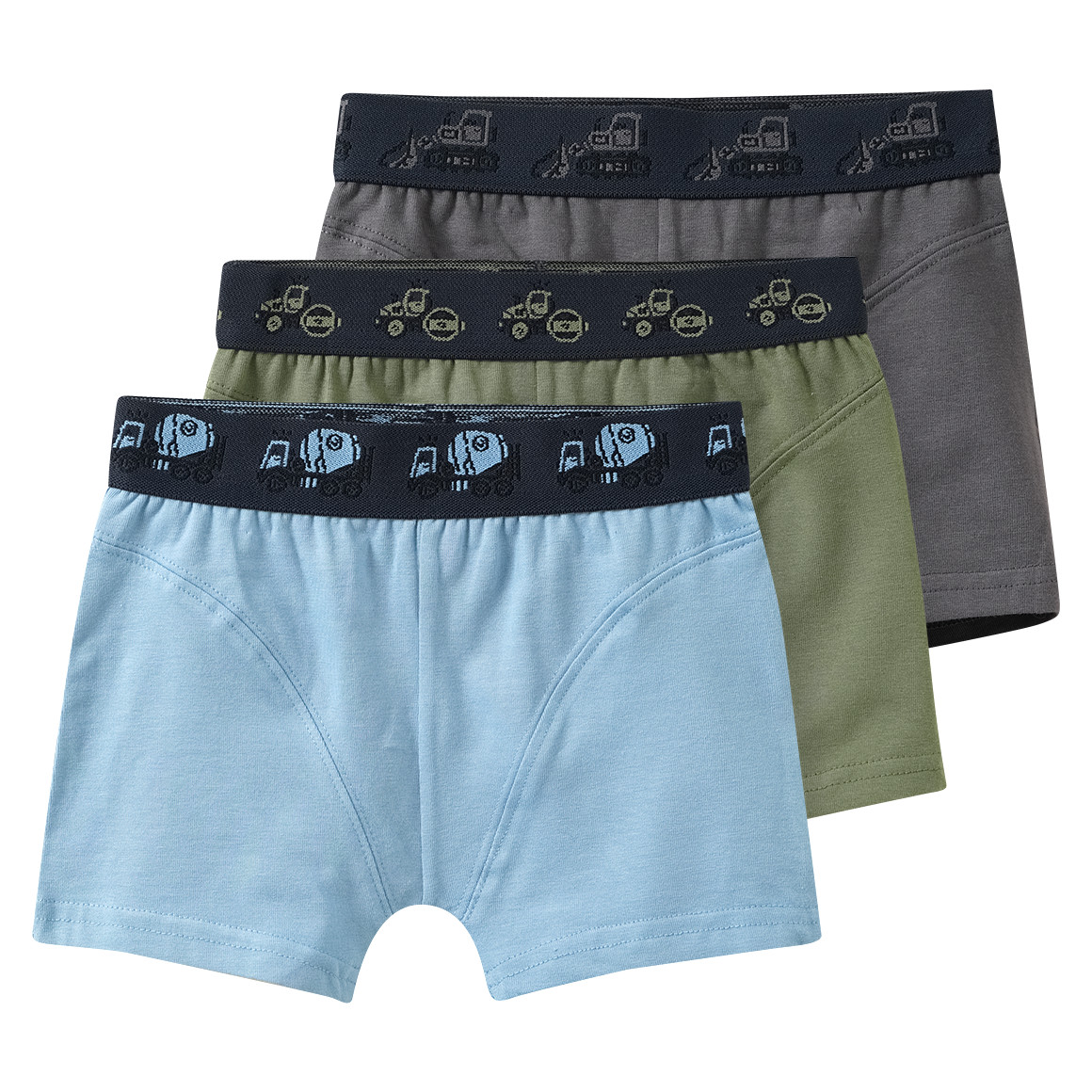 3 Jungen Boxer in verschiedenen Farben 3 Jungen Boxer in verschiedenen Farben von Topolino