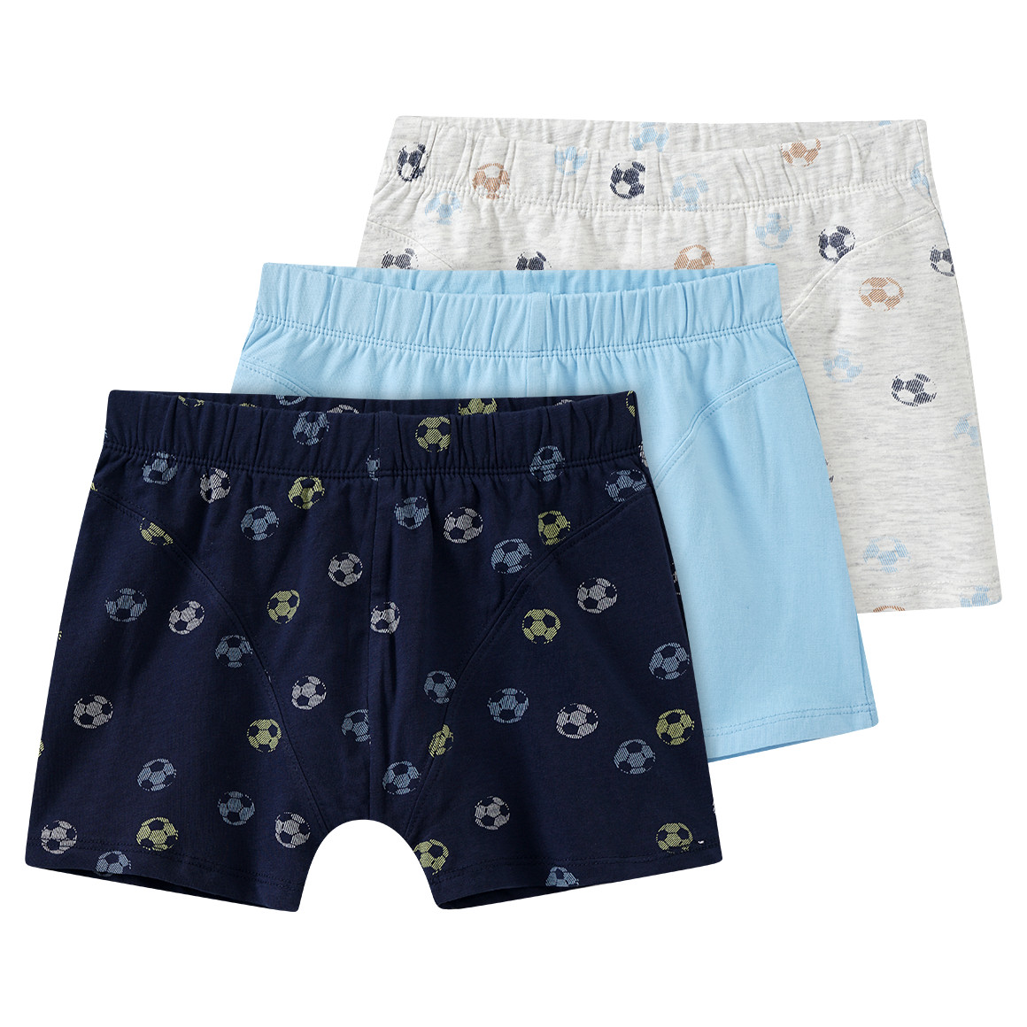 3 Jungen Boxer mit Bio-Baumwolle 3 Jungen Boxer mit Bio-Baumwolle von Topolino