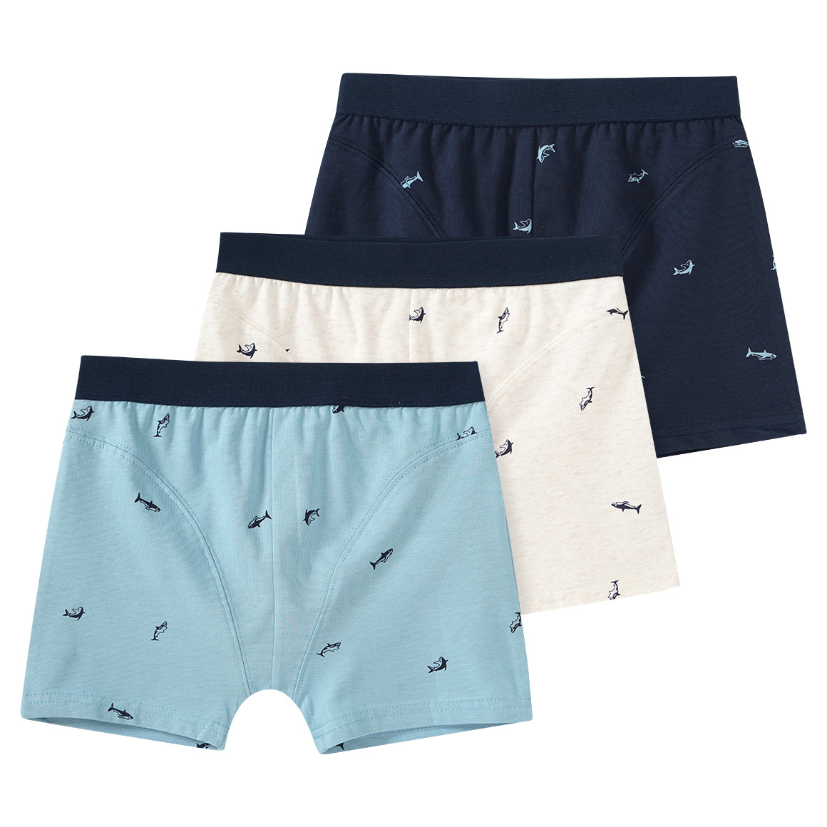 3 Jungen Boxer mit Bio-Baumwolle 3 Jungen Boxer mit Bio-Baumwolle von Topolino