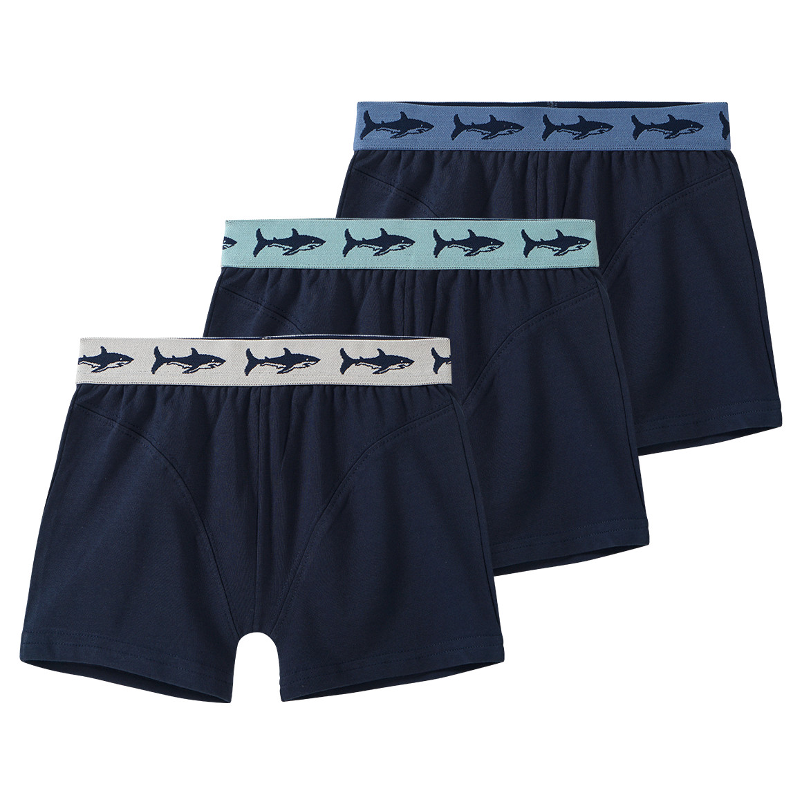 3 Jungen Boxer mit Bio-Baumwolle 3 Jungen Boxer mit Bio-Baumwolle von Topolino