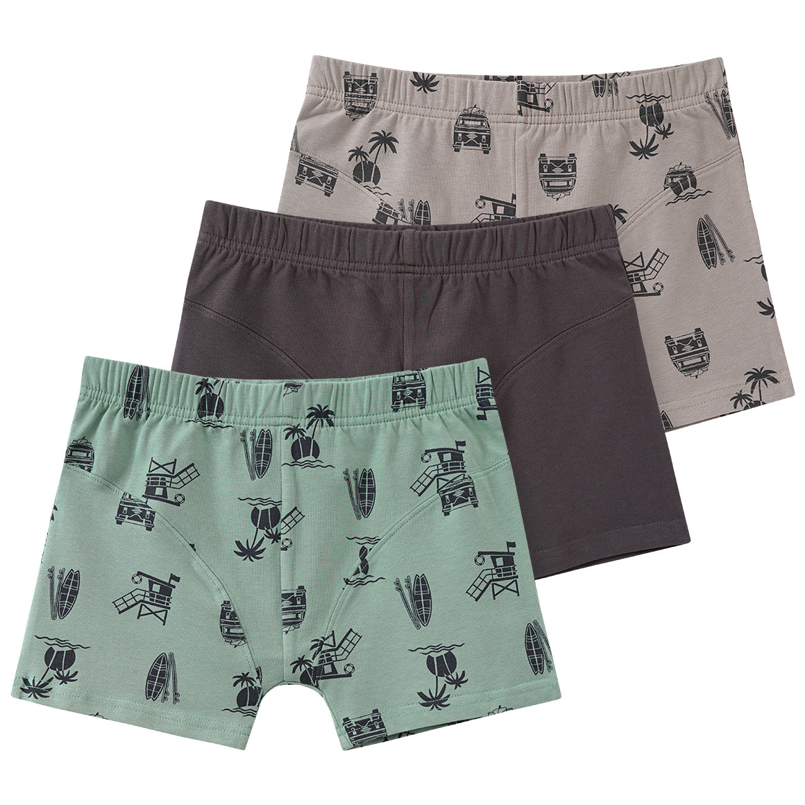 3 Jungen Boxer mit Bio-Baumwolle 3 Jungen Boxer mit Bio-Baumwolle von Topolino
