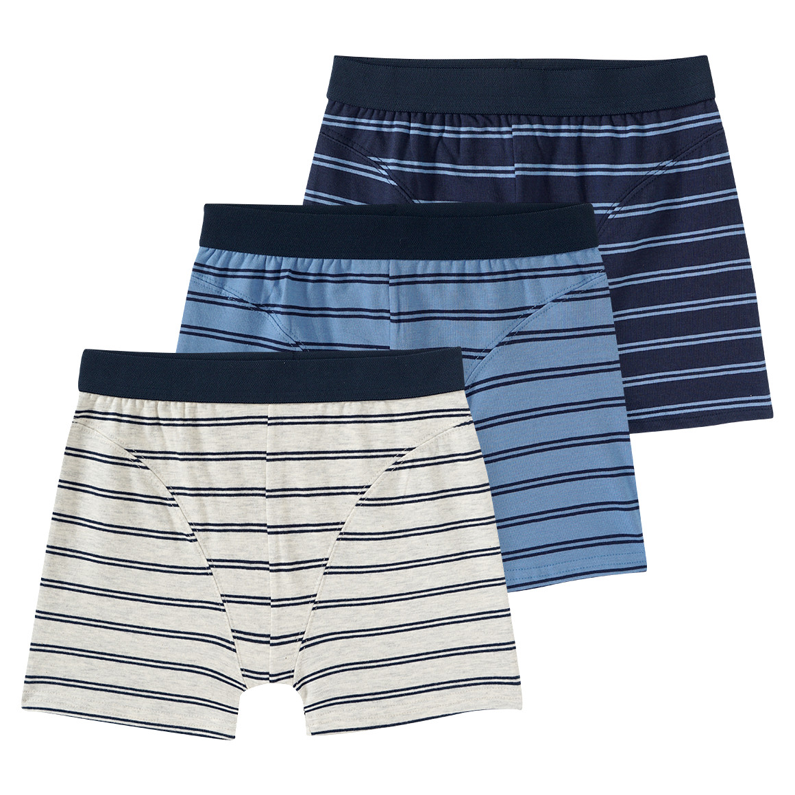 3 Jungen Boxer mit Bio-Baumwolle 3 Jungen Boxer mit Bio-Baumwolle von Topolino
