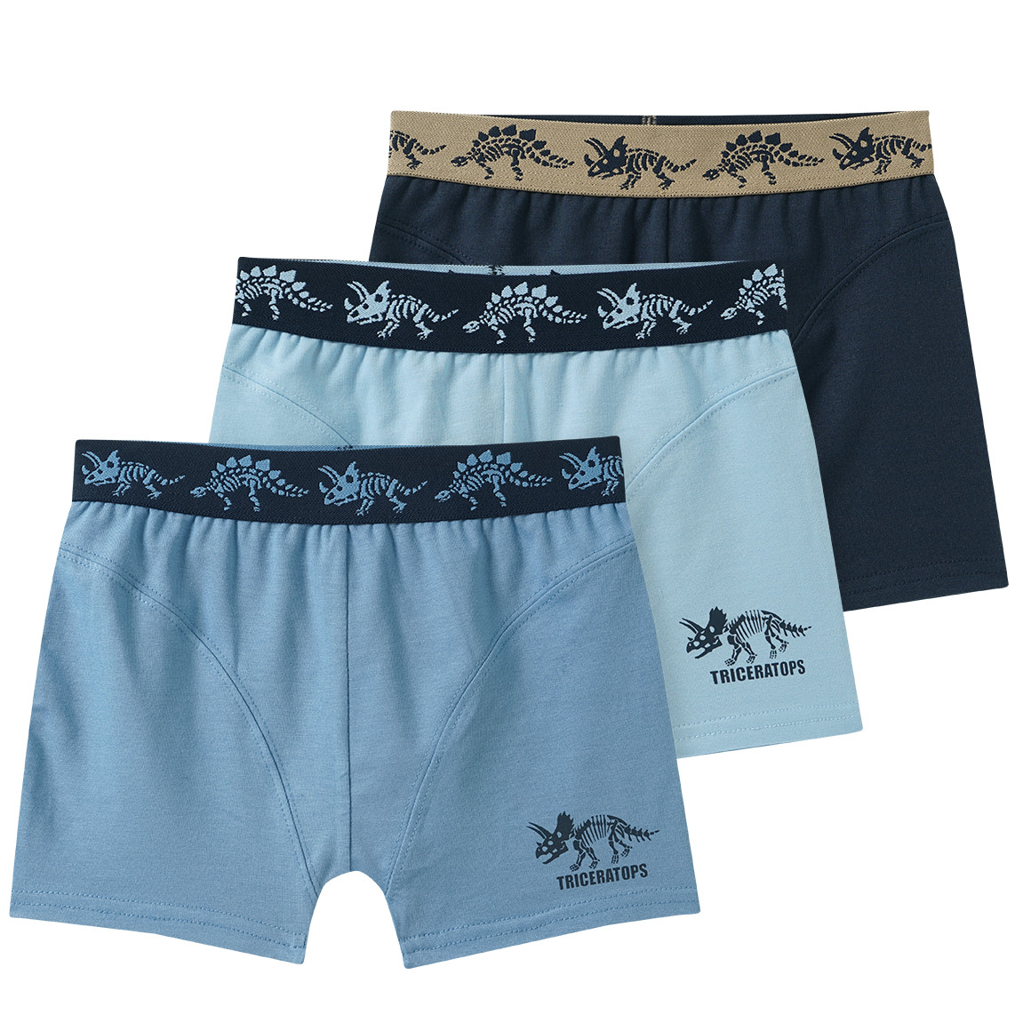 3 Jungen Boxer mit Bio-Baumwolle 3 Jungen Boxer mit Bio-Baumwolle von Topolino