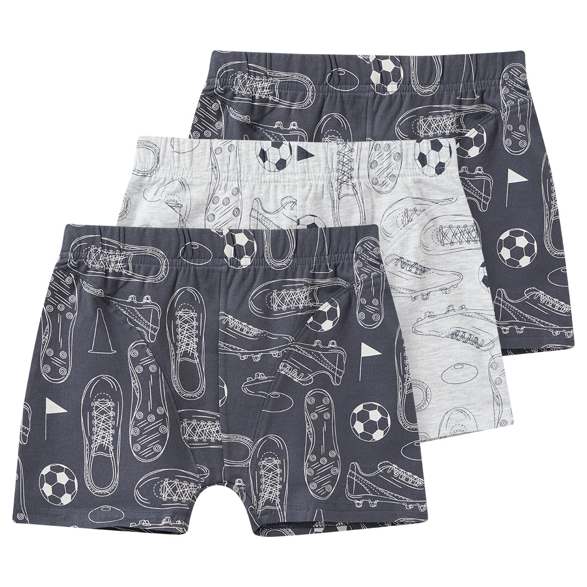 3 Jungen Boxer mit Bio-Baumwolle 3 Jungen Boxer mit Bio-Baumwolle von Topolino