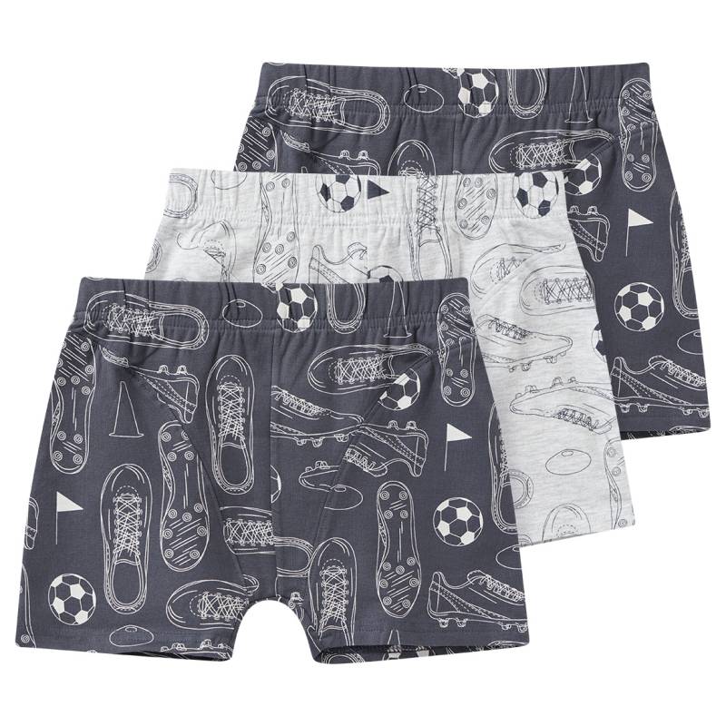 3 Jungen Boxer mit Bio-Baumwolle 3 Jungen Boxer mit Bio-Baumwolle von Topolino