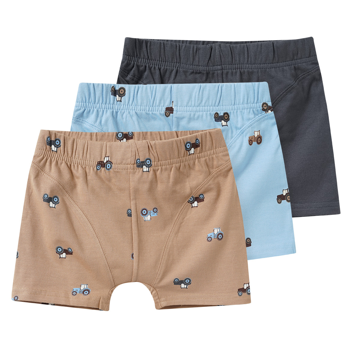 3 Jungen Boxer mit Bio-Baumwolle 3 Jungen Boxer mit Bio-Baumwolle von Topolino