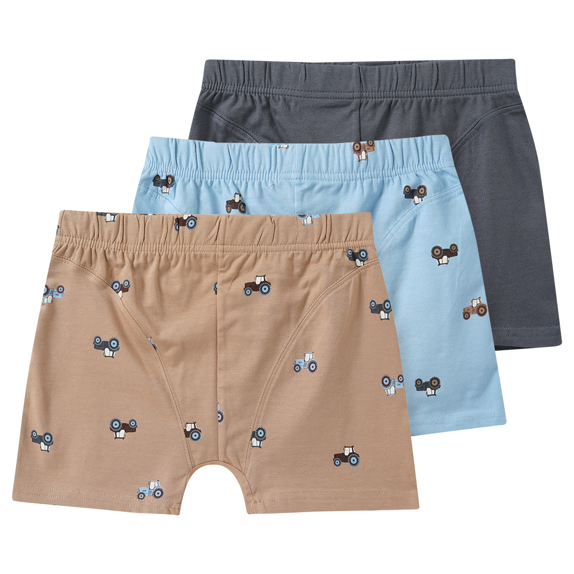 3 Jungen Boxer mit Bio-Baumwolle 3 Jungen Boxer mit Bio-Baumwolle von Topolino