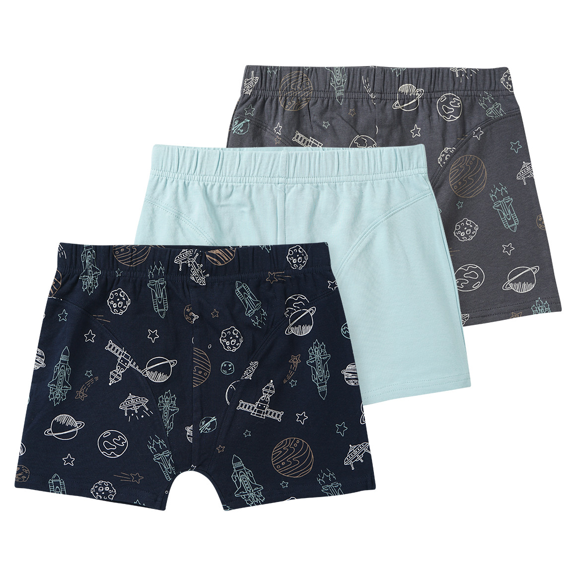 3 Jungen Boxer mit Bio-Baumwolle 3 Jungen Boxer mit Bio-Baumwolle von Topolino
