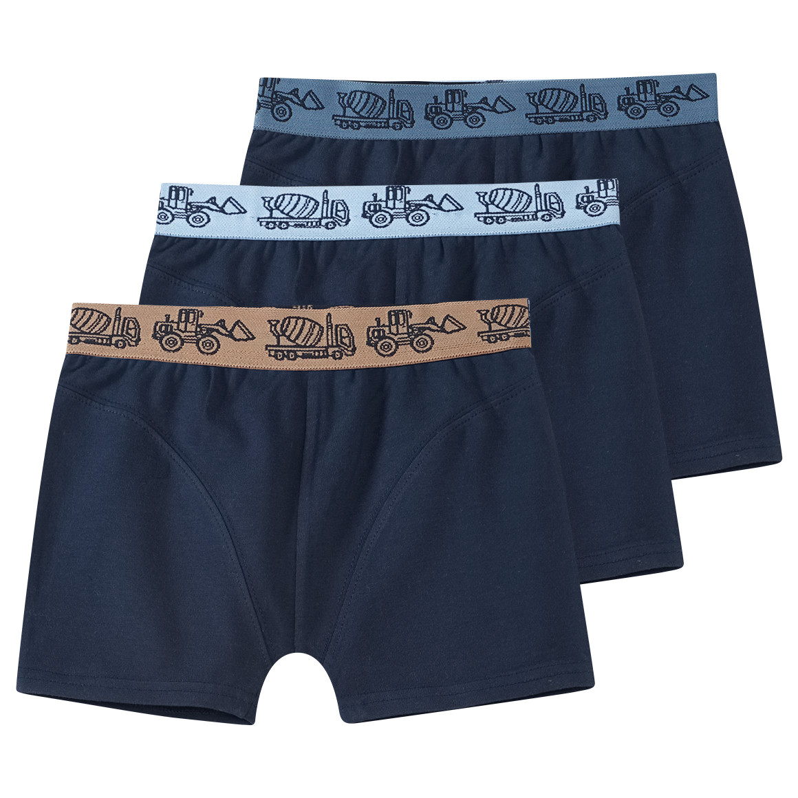 3 Jungen Boxer mit Elastikbund 3 Jungen Boxer mit Elastikbund von Topolino