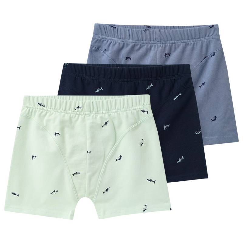 3 Jungen Boxer mit Hai-Prints 3 Jungen Boxer mit Hai-Prints von Topolino