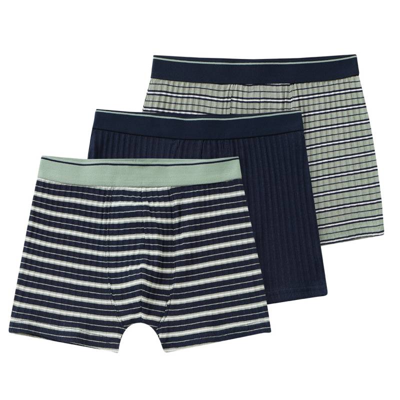 3 Jungen Boxer mit Ripp-Struktur von Topolino