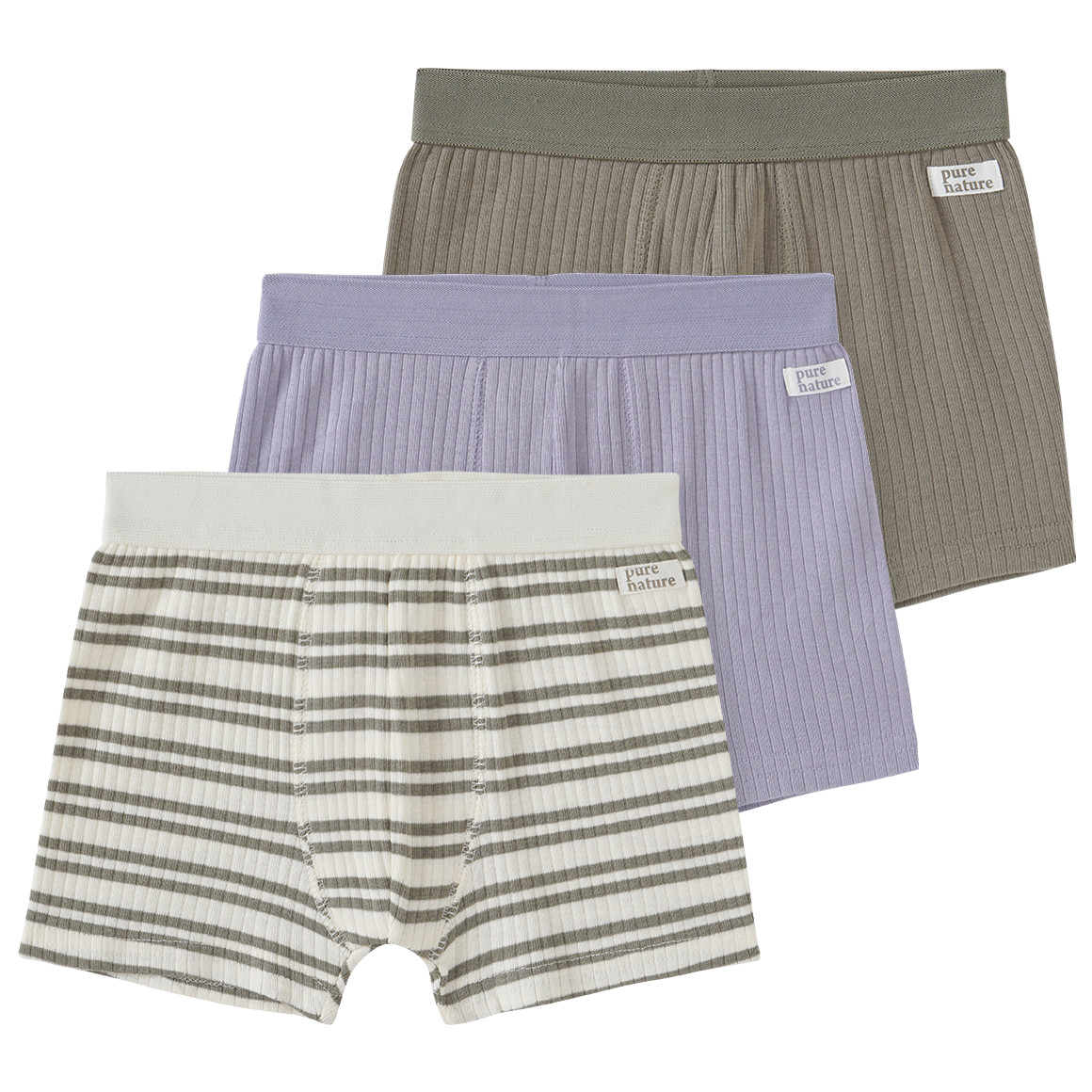 3 Jungen Boxer mit Rippstruktur 3 Jungen Boxer mit Rippstruktur von Topolino