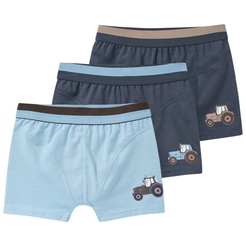 3 Jungen Boxer mit Traktor-Print 3 Jungen Boxer mit Traktor-Print von Topolino