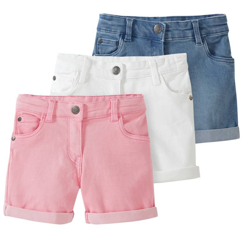 3 Mädchen Jeansshorts im Five-Pocket-Style von Topolino