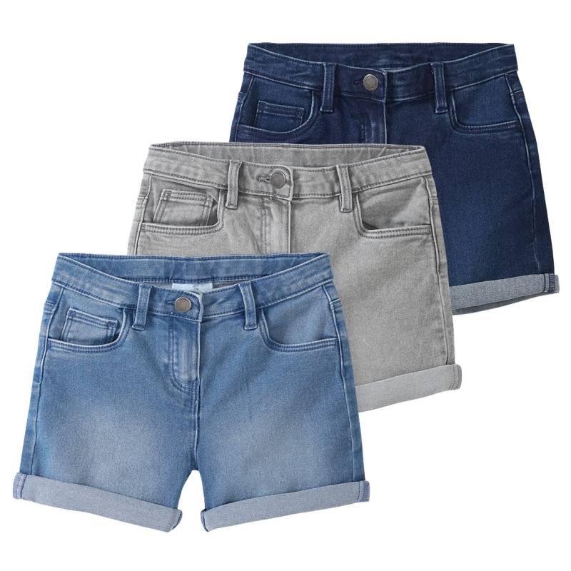 3 Mädchen Jeansshorts im Five-Pocket-Style von Topolino
