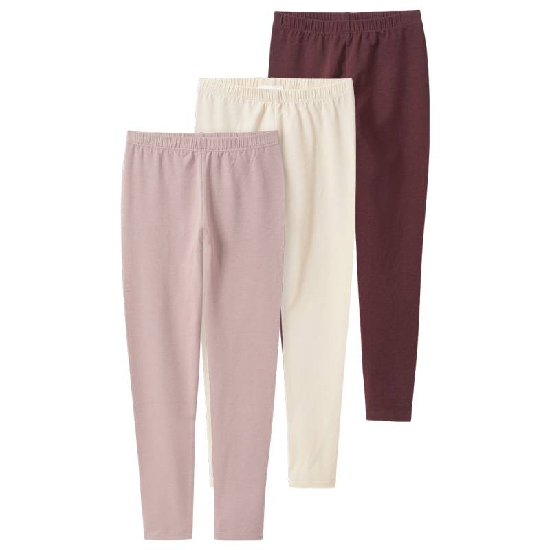 3 Mädchen Leggings mit Bio-Baumwolle von Topolino