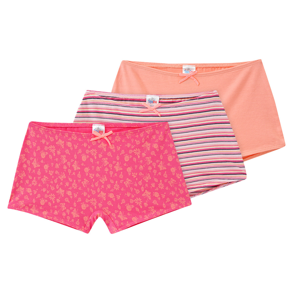 3 Mädchen Pantys mit Bio-Baumwolle von Topolino