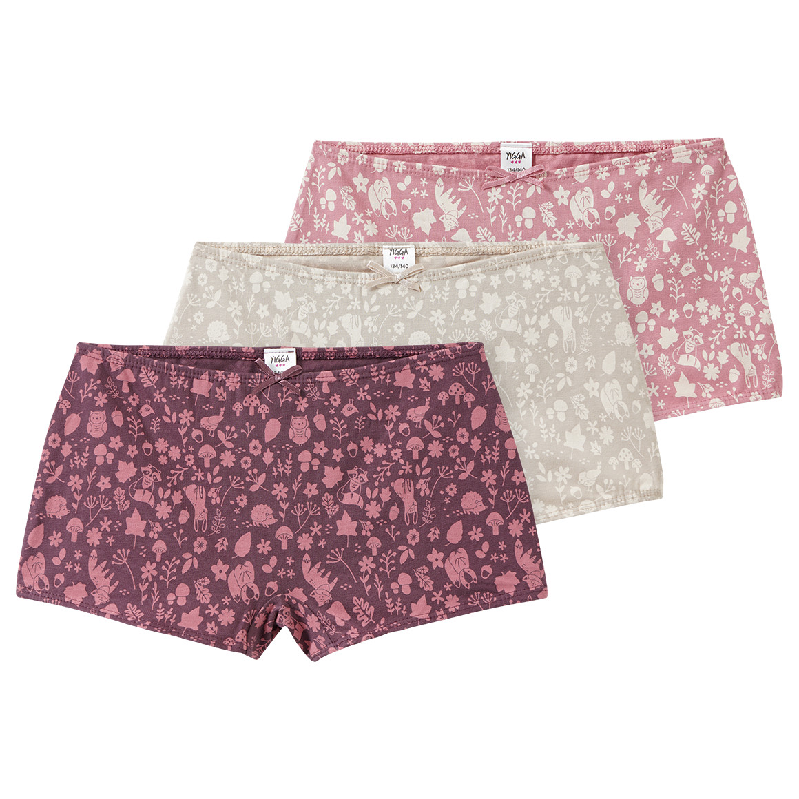 3 Mädchen Pantys mit Bio-Baumwolle 3 Mädchen Pantys mit Bio-Baumwolle von Topolino