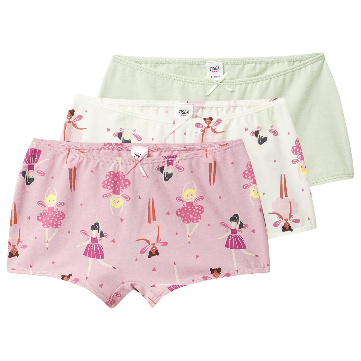 3 Mädchen Pantys mit Bio-Baumwolle 3 Mädchen Pantys mit Bio-Baumwolle von Topolino