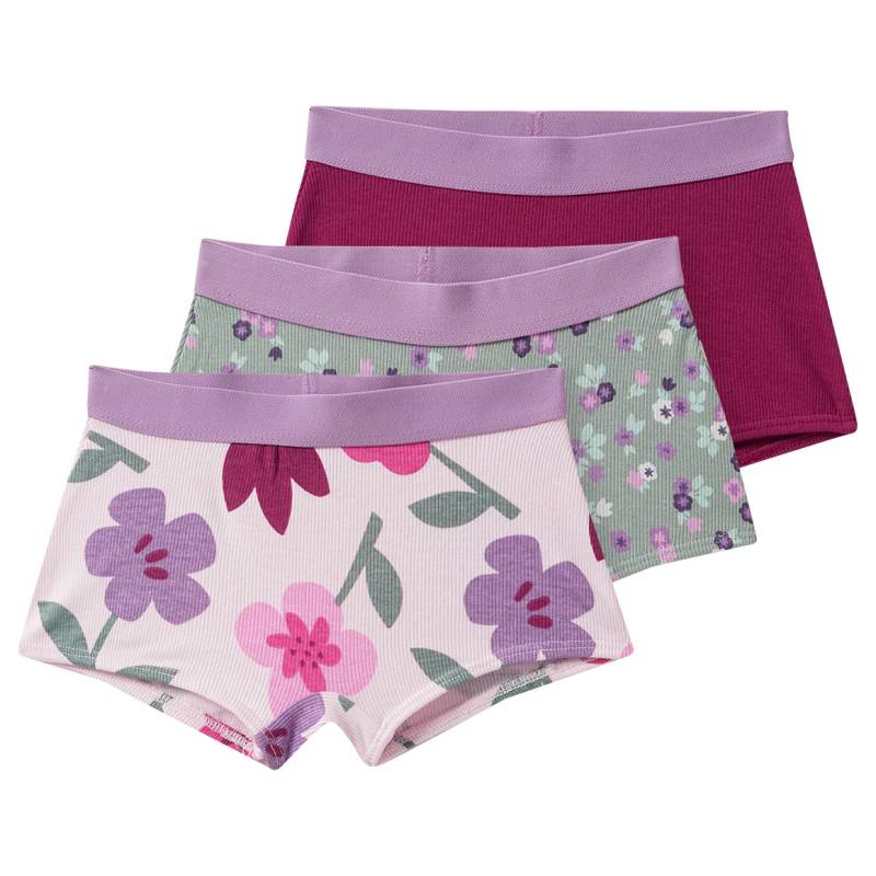 3 Mädchen Pantys mit Rippstruktur von Topolino