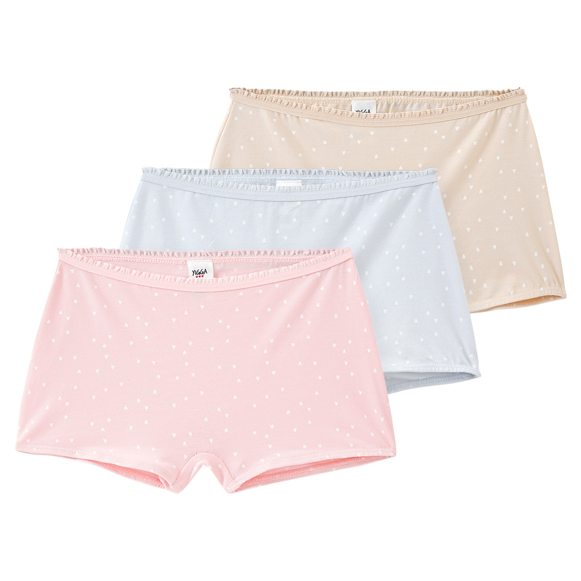 3 Mädchen Pantys mit kleinen Herzen von Topolino