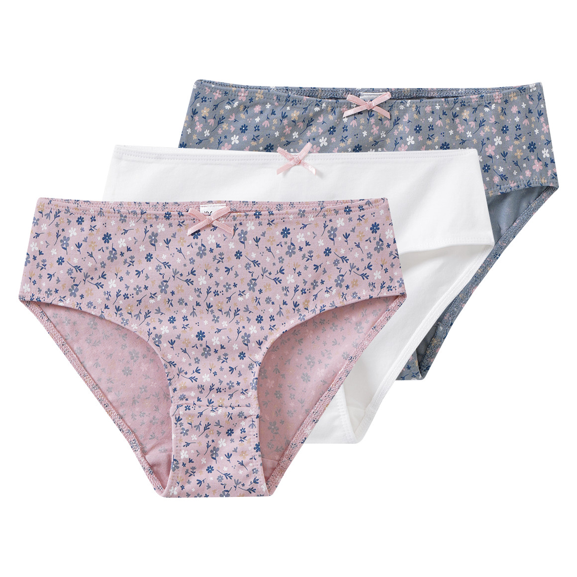 3 Mädchen Slips mit Bio-Baumwolle 3 Mädchen Slips mit Bio-Baumwolle von Topolino