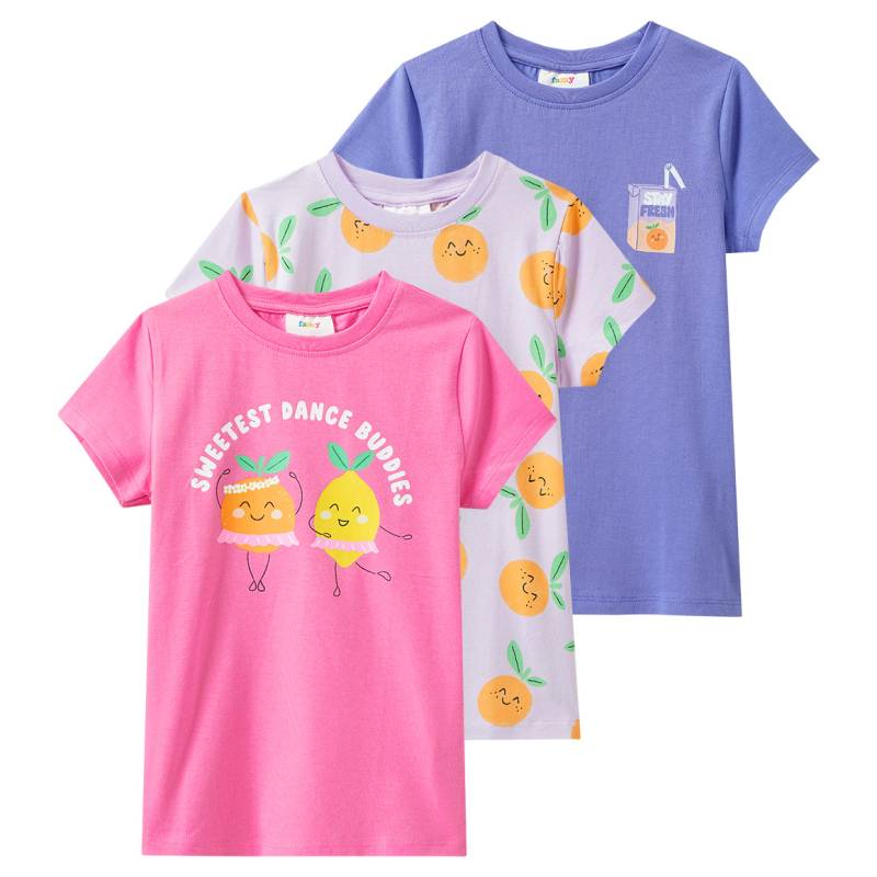3 Mädchen T-Shirts mit bunten Motiven 3 Mädchen T-Shirts mit bunten Motiven von Topolino