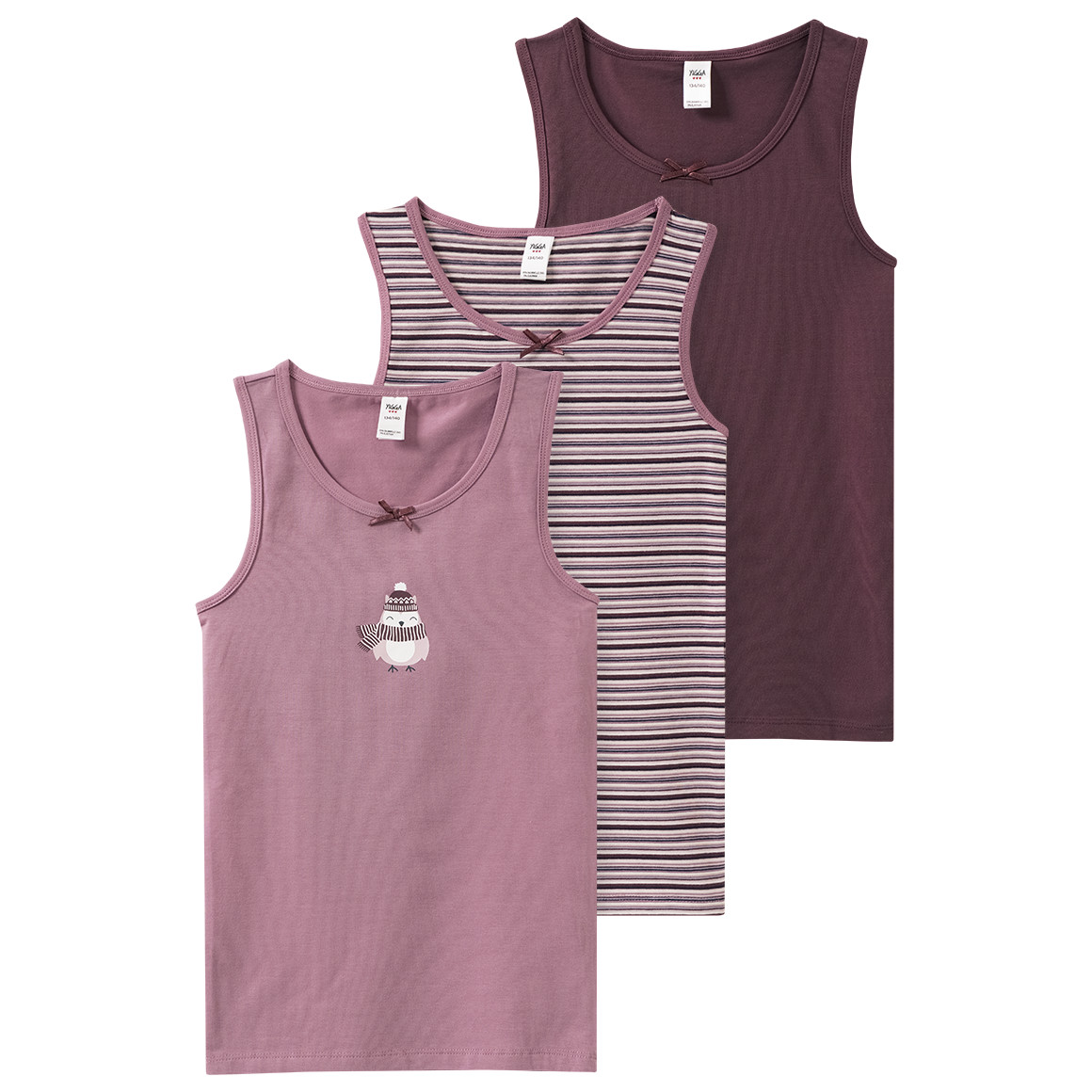 3 Mädchen Unterhemden im Set 3 Mädchen Unterhemden im Set von Topolino