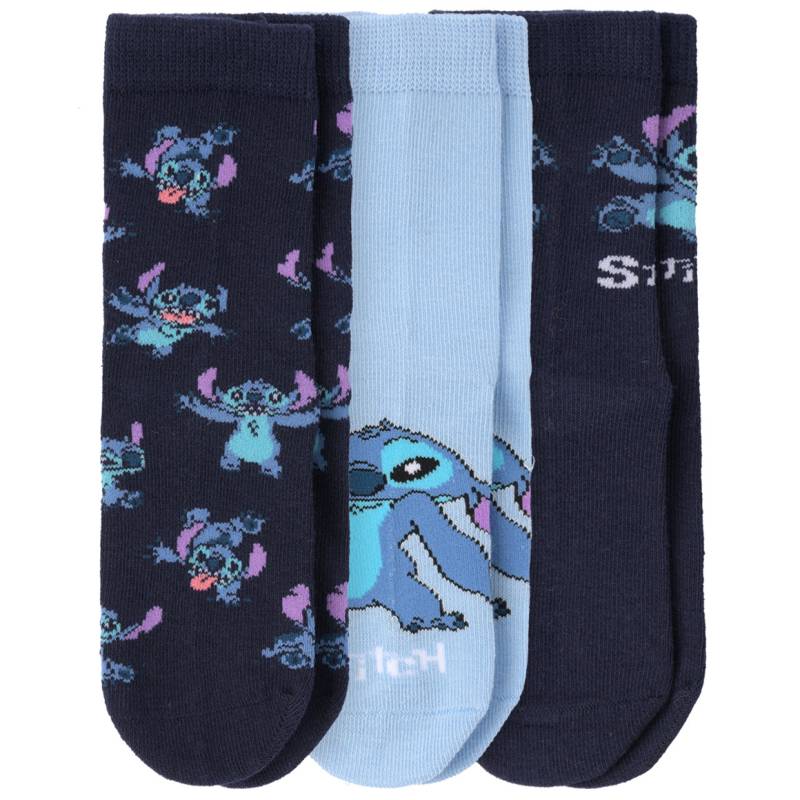 3 Paar Disney Stitch Socken im Set von Topolino