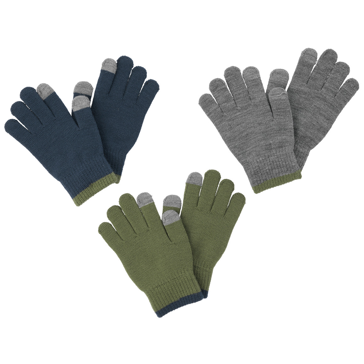 3 Paar Jungen Handschuhe im Set von Topolino