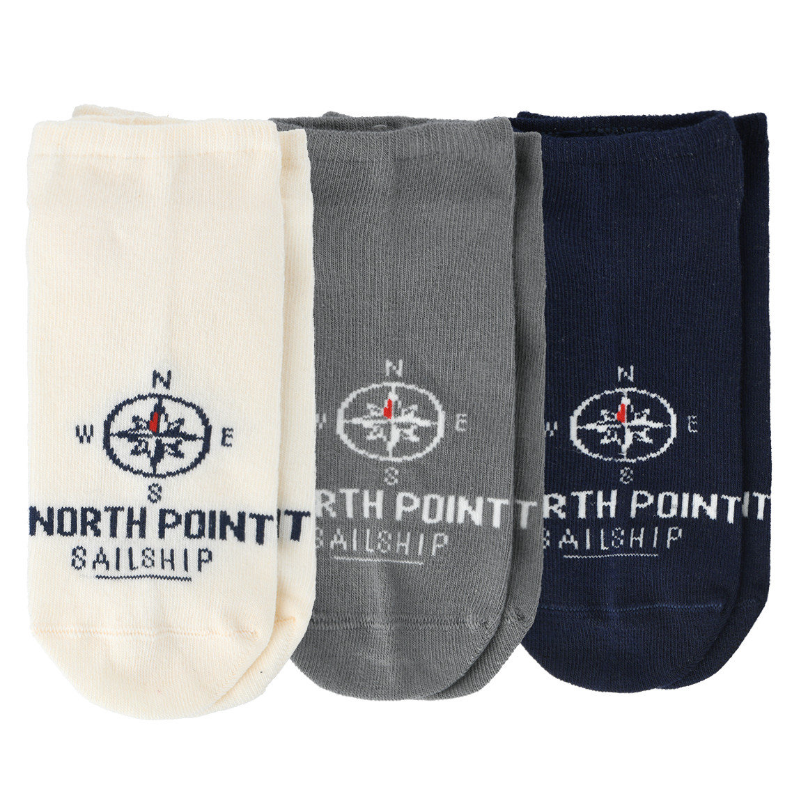 3 Paar Jungen Sneaker-Socken im Set von Topolino