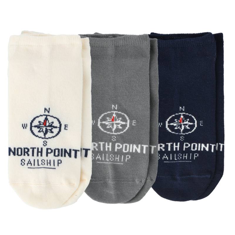 3 Paar Jungen Sneaker-Socken im Set von Topolino